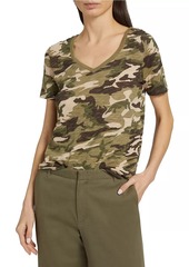 ATM Anthony Thomas Melillo Cotton Camouflage Slub-Knit T-Shirt