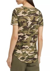 ATM Anthony Thomas Melillo Cotton Camouflage Slub-Knit T-Shirt