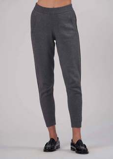 ATM Anthony Thomas Melillo Cotton Cashmere Sweater Pant In Heather Charcoal