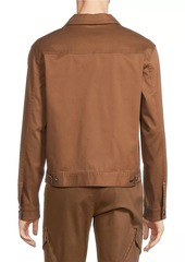 ATM Anthony Thomas Melillo Cotton Twill Cargo Pocket Jacket