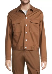 ATM Anthony Thomas Melillo Cotton Twill Cargo Pocket Jacket