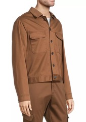 ATM Anthony Thomas Melillo Cotton Twill Cargo Pocket Jacket