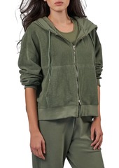 ATM Anthony Thomas Melillo French Terry Zip-Front Hoodie