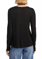 ATM Anthony Thomas Melillo Heavy Modal V-Neck Shirt