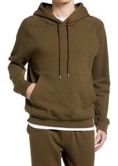 ATM Anthony Thomas Melillo Melange French Terry Hoodie in Olive Heather at Nordstrom