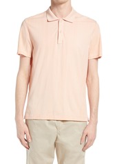 ATM Anthony Thomas Melillo Slim Fit Short Sleeve Polo in Shell at Nordstrom