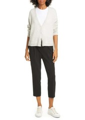ATM Anthony Thomas Melillo Micro Twill Pull On Pants in Black at Nordstrom