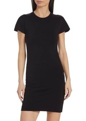 ATM Anthony Thomas Melillo Pima Cotton Ruched Mini Dress