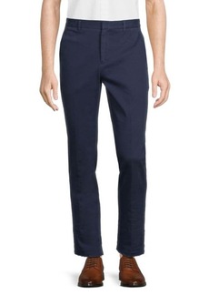 ATM Anthony Thomas Melillo Slim Fit Flat Front Twill Pants