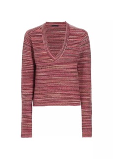 ATM Anthony Thomas Melillo Space-Dyed Cotton-Blend Sweater