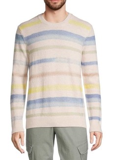 ATM Anthony Thomas Melillo Stripe Wool Blend Sweater