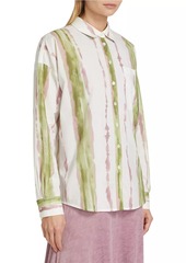 ATM Anthony Thomas Melillo Striped Button-Front Shirt