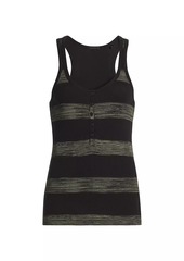 ATM Anthony Thomas Melillo Striped Cotton Tank Top