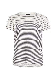 ATM Anthony Thomas Melillo Striped Slub Cotton Jersey T-Shirt
