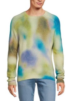 ATM Anthony Thomas Melillo Tie Dye Wool Blend Sweater