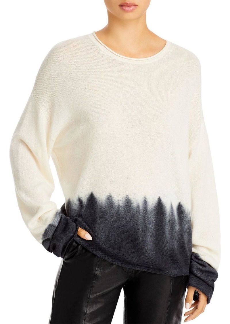 ATM Anthony Thomas Melillo Womens Ombre Cashmere Pullover Sweater