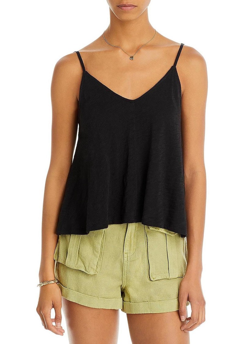 ATM Anthony Thomas Melillo Womens Slub V-Neck Tank Top