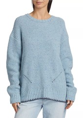 ATM Anthony Thomas Melillo Wool-Blend Crewneck Sweater