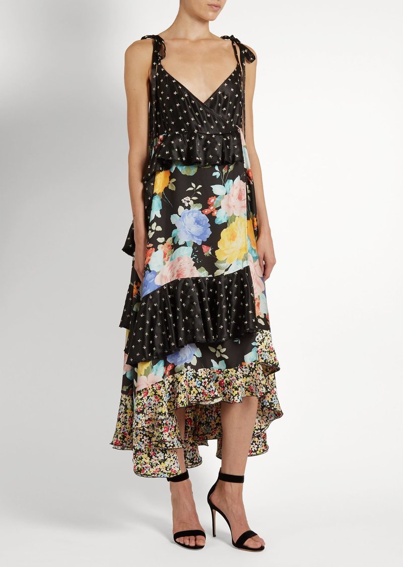 attico floral dress