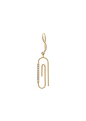 Aurelie Bidermann 18kt gold Paper Clip earring
