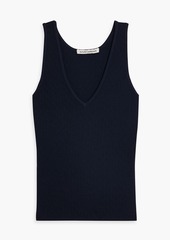 Autumn Cashmere - Cable-knit tank - Blue - XS