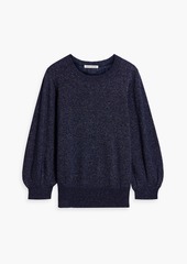 Autumn Cashmere - Cashmere and silk-blend sweater - Blue - S