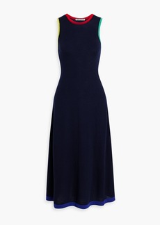 Autumn Cashmere - Cashmere midi dress - Blue - S