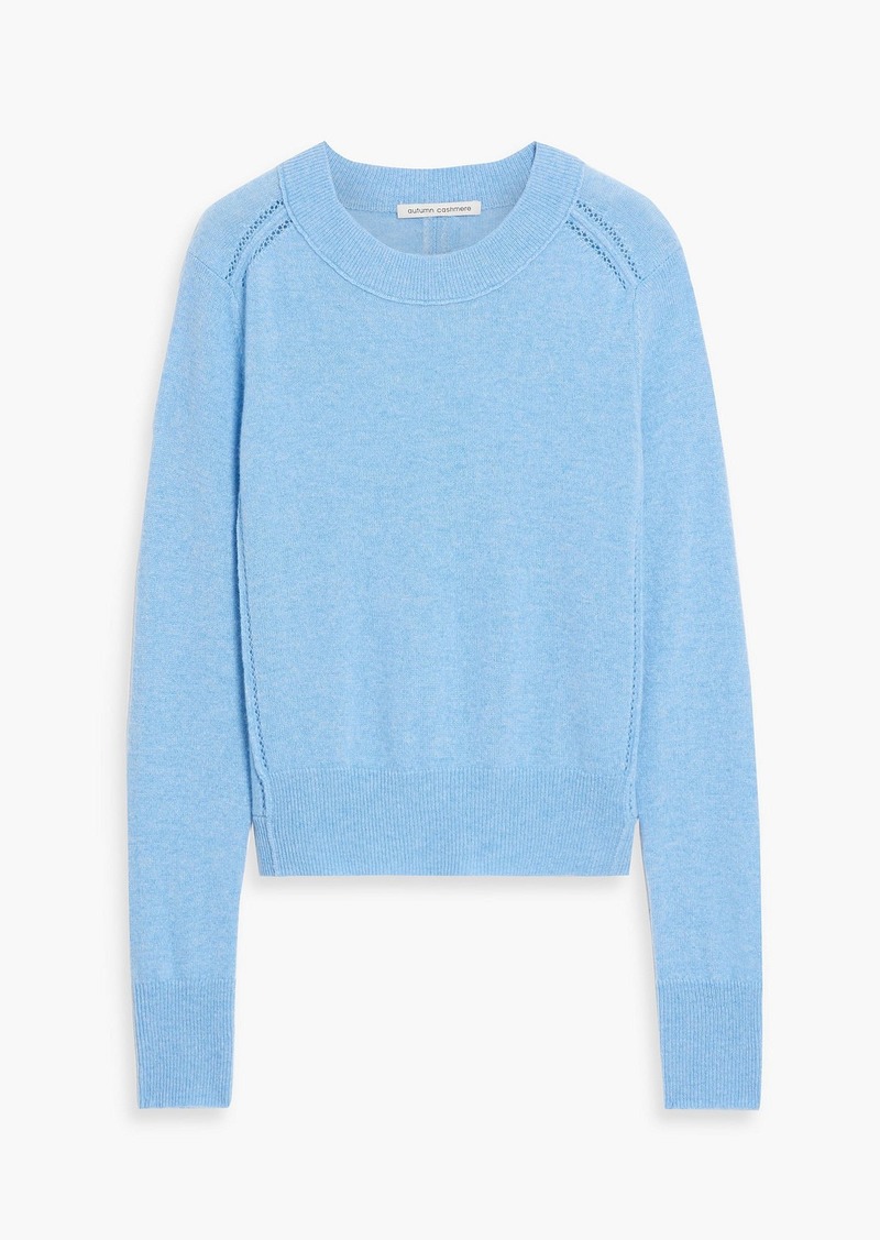 Autumn Cashmere - Cashmere sweater - Blue - XS