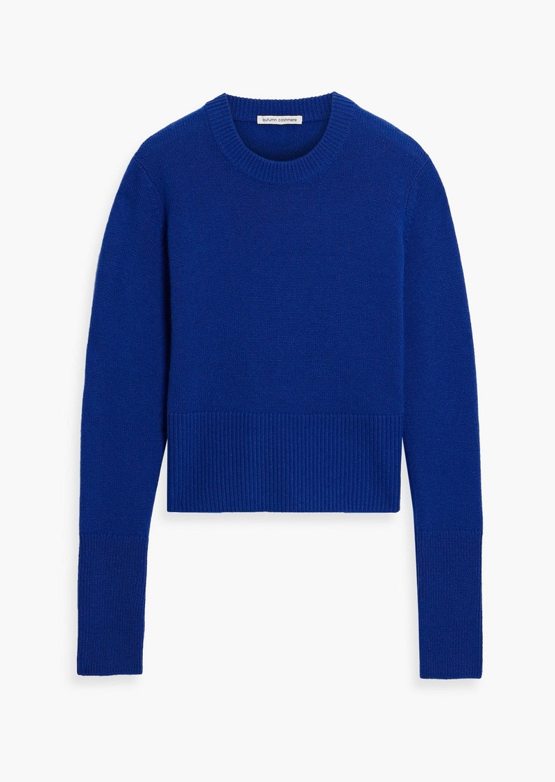 Autumn Cashmere - Cashmere sweater - Blue - S