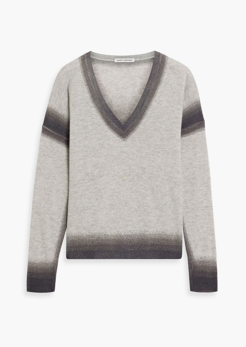 Autumn Cashmere - Cashmere sweater - Gray - S