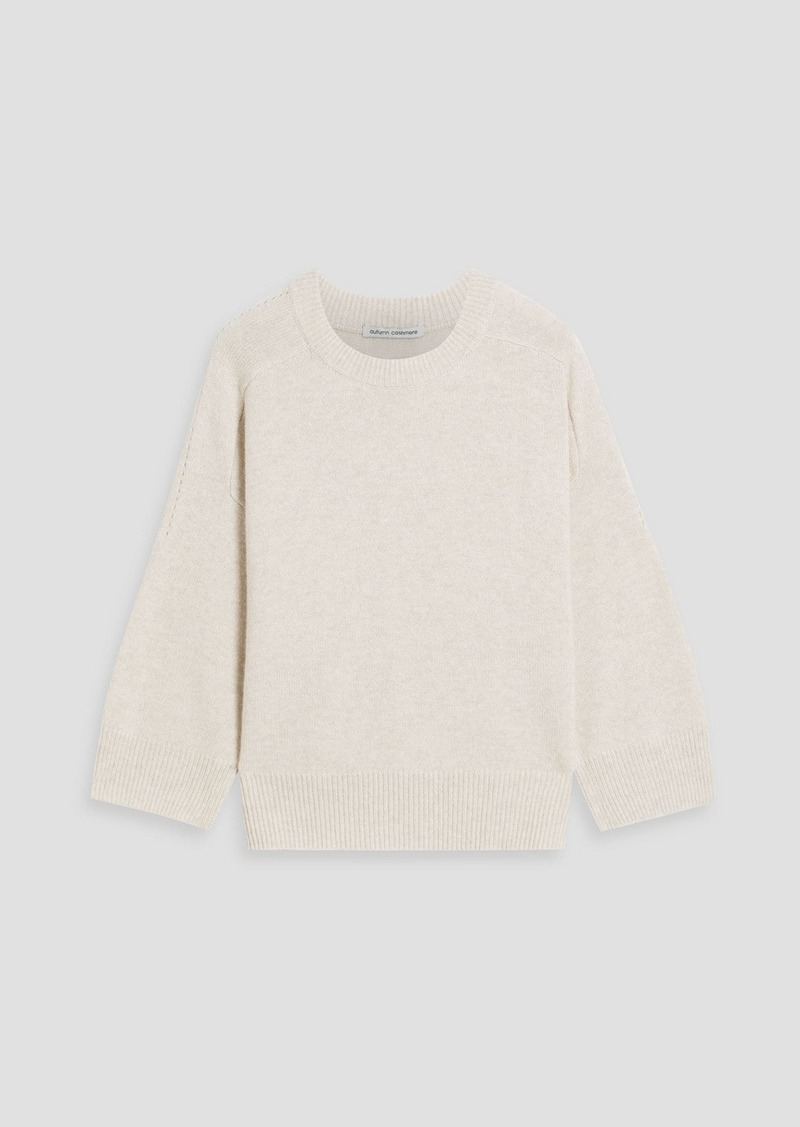 Autumn Cashmere - Cashmere sweater - White - S