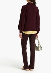 Autumn Cashmere - Cashmere turtleneck sweater - Burgundy - XS