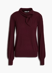 Autumn Cashmere - Cashmere turtleneck sweater - Burgundy - XS