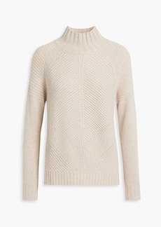 Autumn Cashmere - Cashmere turtleneck sweater - Neutral - L