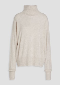 Autumn Cashmere - Cashmere turtleneck sweater - White - XS