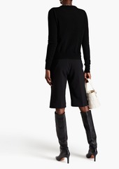 Autumn Cashmere - Crystal-embellished cashmere sweater - Black - XS