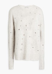Autumn Cashmere - Distressed cashmere sweater - Gray - M