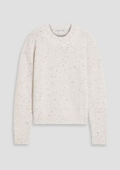 Autumn Cashmere - Donegal cashmere sweater - White - L