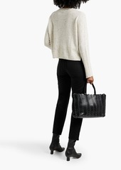 Autumn Cashmere - Donegal cashmere sweater - White - L