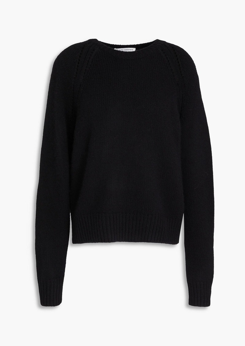 Autumn Cashmere - Knitted sweater - Black - XS