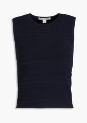 Autumn Cashmere - Knitted top - Blue - S