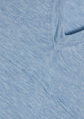 Autumn Cashmere - Mélange cashmere top - Blue - XS