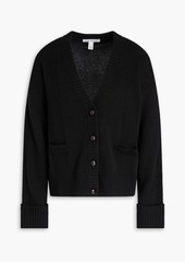 Autumn Cashmere - Ribbed cashmere cardigan - Black - S