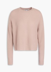 Autumn Cashmere - Ribbed cashmere sweater - Gray - XS