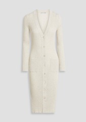 Autumn Cashmere - Ribbed cotton cardigan - White - S