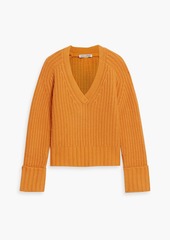 Autumn Cashmere - Ribbed-knit sweater - Yellow - S