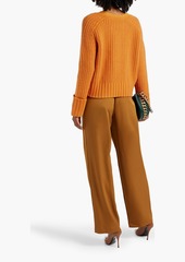 Autumn Cashmere - Ribbed-knit sweater - Yellow - S