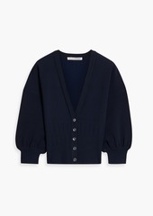 Autumn Cashmere - Stretch-knit cardigan - Blue - XS