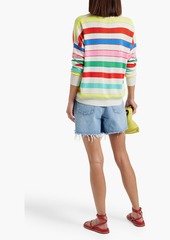 Autumn Cashmere - Striped cashmere sweater - Multicolor - S