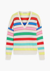 Autumn Cashmere - Striped cashmere sweater - Multicolor - S